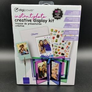 Digipower Instant Photo Creative Display Kit 14 & Photo Album for 64 Pics New